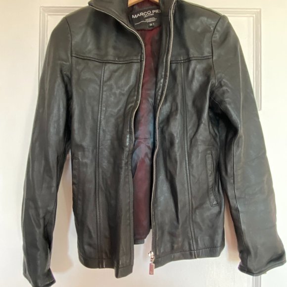 Leather Jacket size 38 - Picture 1 of 2